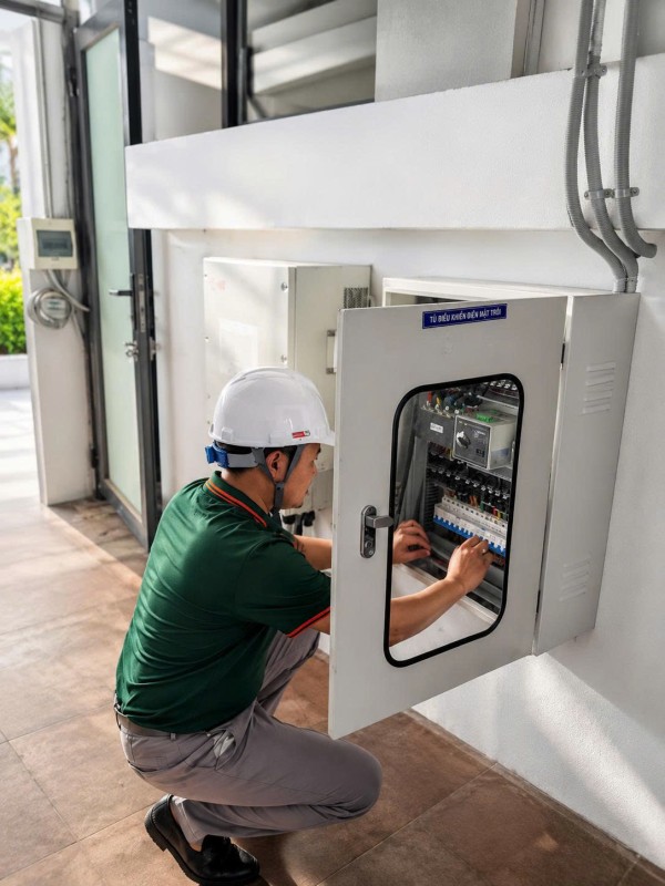 Hệ điện Mặt Trời 50 Kwp Nhà Hàng Tại Hà Nội